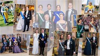 Only the best videos with the Swedish Royal Family 2024 - gala dinners, parties and statevisits