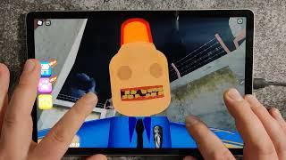 Roblox - Escape Siren Cops Prison Scary Obby (iOS,Android) Gameplay