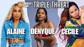 THE TRIPLE THREAT BY DJ JESSE ... ALAINE vs DENYQUE vs CECILE