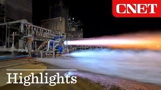 Blue Origin BE-7 Hotfire Test at NASA Marshall Space Flight Center