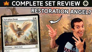  Complete Set Review!  -  Bloomburrow  - White Cards - Constructed And Limited