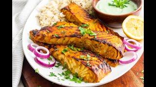 Easy Baked Tandoori Salmon