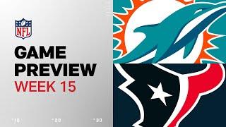 Miami Dolphins vs. Houston Texans | 2024 Week 15 Game Preview