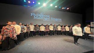 The Philippine madrigal singers  performed at Gospeltrend church Toronto Canada .#mads #canada