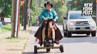 Why This Disabled Veteran Rides a Steel Horse as 'The Crazy Cranford Cowboy' | Extraordinary People