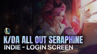 [60 FPS] K/DA ALL OUT Seraphine Indie - Animated Splash Art | League of Legends