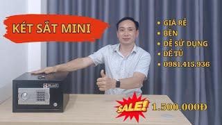 Báo giá két sắt mini điện tử giá rẻ TH25E chất lượng | Nhỏ để tủ