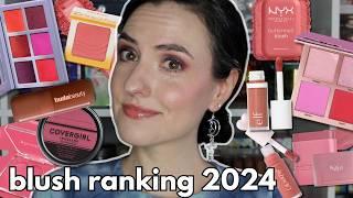 Ranking every blush I tried in 2024 | Best & Worst Blushes of the Year!