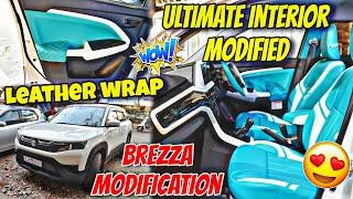 Brezza Modified  Ultimate interior Modified in Brezza Best ever Modified Karol Bagh