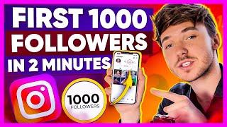 HOW TO GET FIRST 1000 FOLLOWERS ON INSTAGRAM | FAST WAY TO GROW ON INSTAGRAM 2025