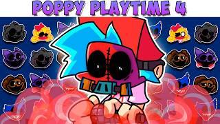 FNF Character Test | Gameplay vs Playground | Poppy Playtime 4 | FNF Mods