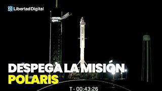 Polaris Dawn despegó para intentar la primera caminata espacial privada