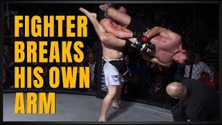 FIGHTER BREAKS HIS OWN ARM AND HAS TO VERBALLY TAP OUT - Scott Foster vs Ryan Lund