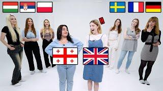 Can British Guess European Languages (Hungary, Serbia, Georgia, Poland, France, Swedin, Germany)