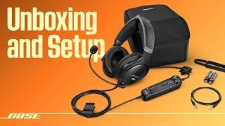 Bose A30 Aviation Headset – Unboxing and Setup