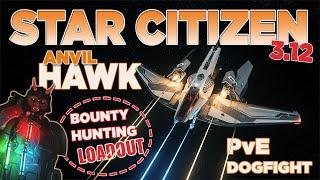 STAR CITIZEN | Hawk Loadout 2021 - Weapons and Component loadout for bounty hunting and dogfight