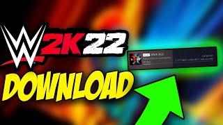 YOU CAN NOW DOWNLOAD WWE 2K22 ON PLAYSTATION!