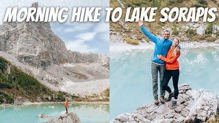 LAKE SORAPIS - ITALY'S MOST BEAUTIFUL HIKE!? |  Travel Guide Dolomites, Italy