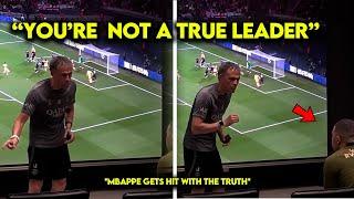 They filmed Mbappe getting SCREAMED at for his Bad Performance !