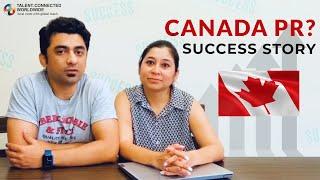 Happy Successful Canada PR Client  TCWW  Express Entry System