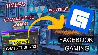 ¡Mejora la interacción de tus directos con CHAT BOT en Facebook Gaming!  GRATIS Y FACIL