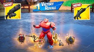 HERO BAYMAX 3 NEW MEDALLIONS & MYTHIC’S CHALLENGE (NEW! Fortnite Chapter 6 Season 1 )