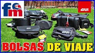 Cómo llevar equipaje para viajar en moto