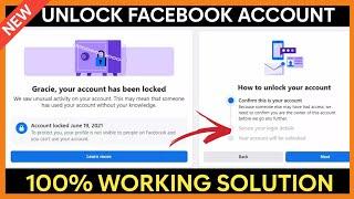 Your Account has been Locked Facebook Learn More Problem | How to Unlock Facebook account