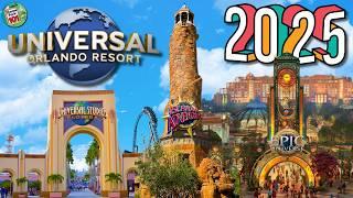 Universal Orlando Resort RIDES & ATTRACTIONS - 2025 - All 3 EPIC Theme Parks - Universal Studios