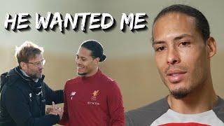 "He WANTED me and ME ONLY" - Van Dijk reminisce his first meeting with Jurgen Klopp