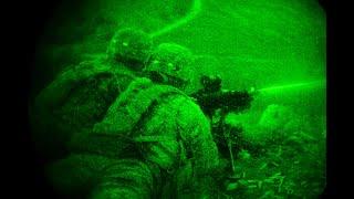 U.S Army 1st Infantry Division Night Live Fire Exercise