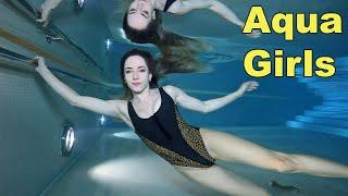 Underwater Swimming Pool Girl