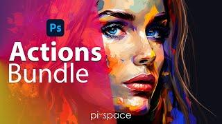 Photoshop Actions Bundle - Free LIFETIME updates