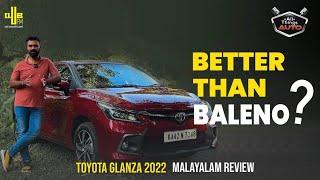 Toyota Glanza 2022 Malayalam Review || Better Than Baleno ?