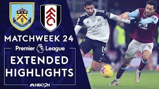 Burnley v. Fulham | PREMIER LEAGUE HIGHLIGHTS | 2/17/2021 | NBC Sports