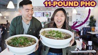 I Challenged My Friend To Eat An 11-Pound Bowl Of Pho • Giant Food Time