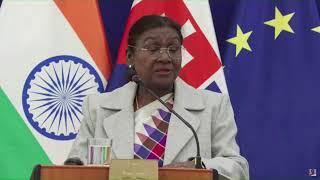 President Droupadi Murmu attends Slovakia-India Business Forum in Bratislava