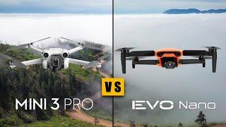 250g Drone Battle! | DJI Mini 3 Pro VS Autel Evo Nano+