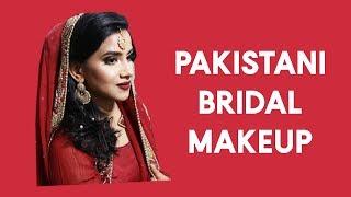 Pakistani Bridal Makeup feat. Munazza Bangash | Jadirah Sarmad