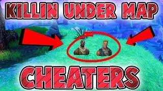 FORTNITE PS4  CHEATERS - Fortnite , Glitch , Cheat , Under Map