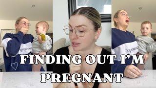 FINDING OUT I'M PREGNANT  unplanned, HUGE surprise pregnancy & very raw emotional reaction...
