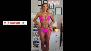 HOT Pink Bikini from SHEIN  | Bikini Try On Haul | Try On Haul ft. McKenize Morgan