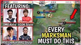 What Pro Marksman Doesn't tell You (Ft. Kelra, Silent, Skylar, Emman) | MLBB