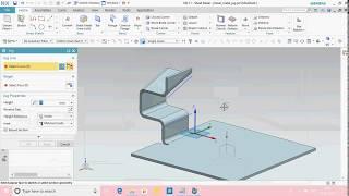 Ug nx sheet  metal tutorial - jog