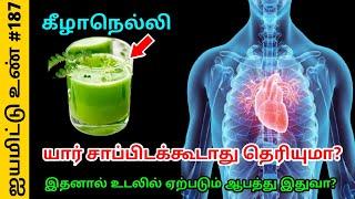 கீழாநெல்லி யார் சாப்பிடக்கூடாது ஏன் தெரியுமா ? இதனால் உடலில் ஏற்படும் ஆபத்து இதுவா ?