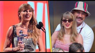 Taylor Swift MAKES HISTORY at VMAs, Thanks Travis Kelce During Speech