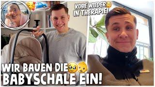 BABY AUTOSCHALE EINBAUEN! + KOBE wieder in THERAPIE🫣 | KOBEXMONE