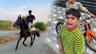 Shayan Ko Horse Riding krni hai Rone Lg Gea