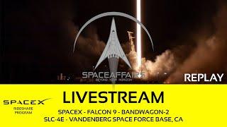 SpaceX - Falcon 9 - Bandwagon-2 - SLC-4E - Vandenberg Space Force Base - December 21, 2024