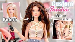 Custom Barbie Doll! Giving this Doll a Completely NEW Look - Makeover Transformation